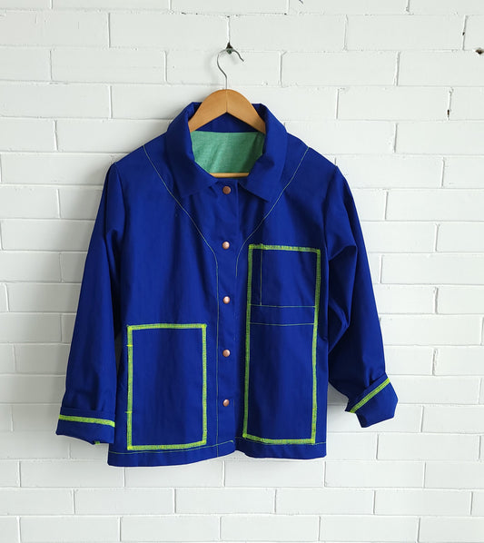 Work Jacket, Royal Blue