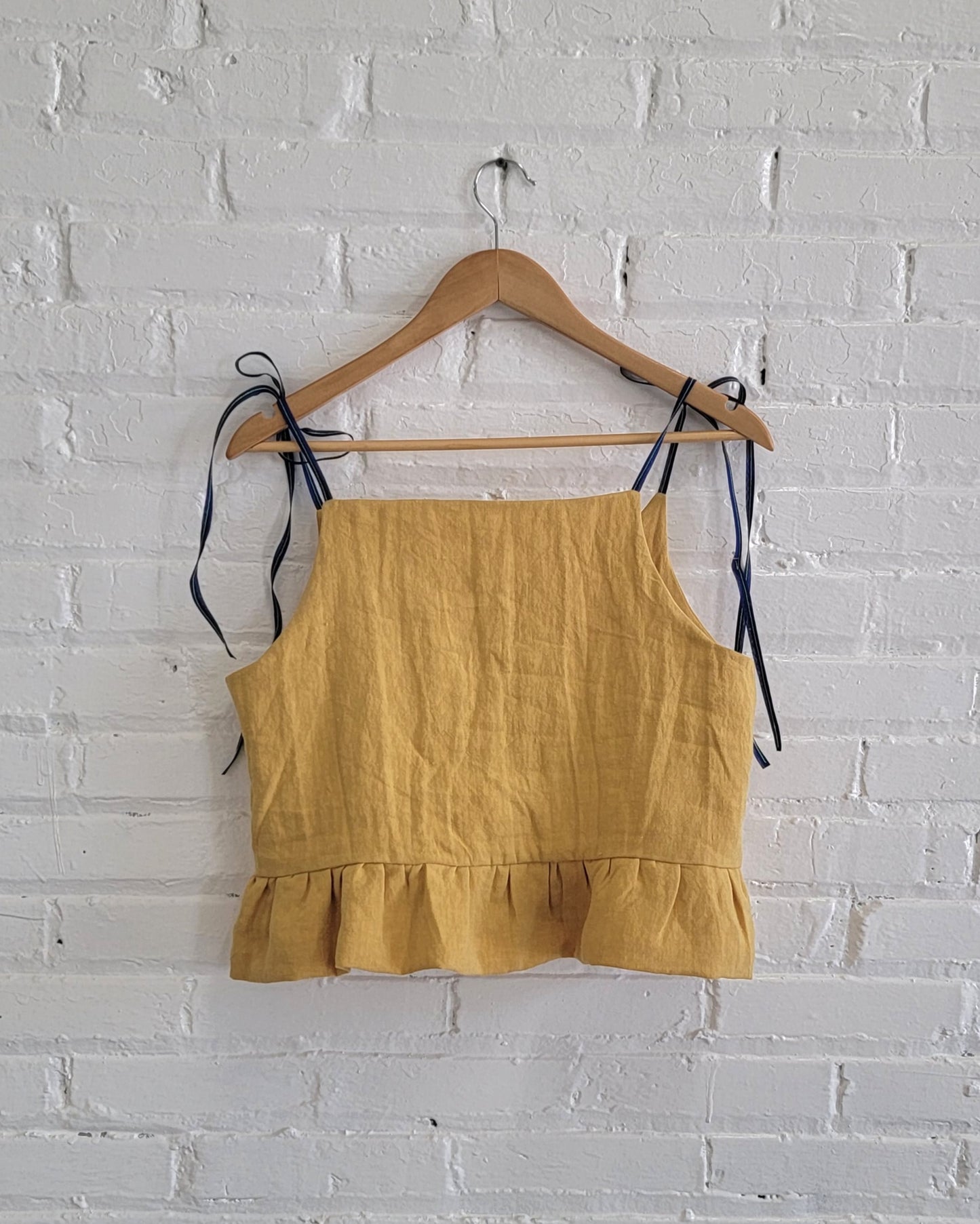 Tie Cropped Top, Sunshine