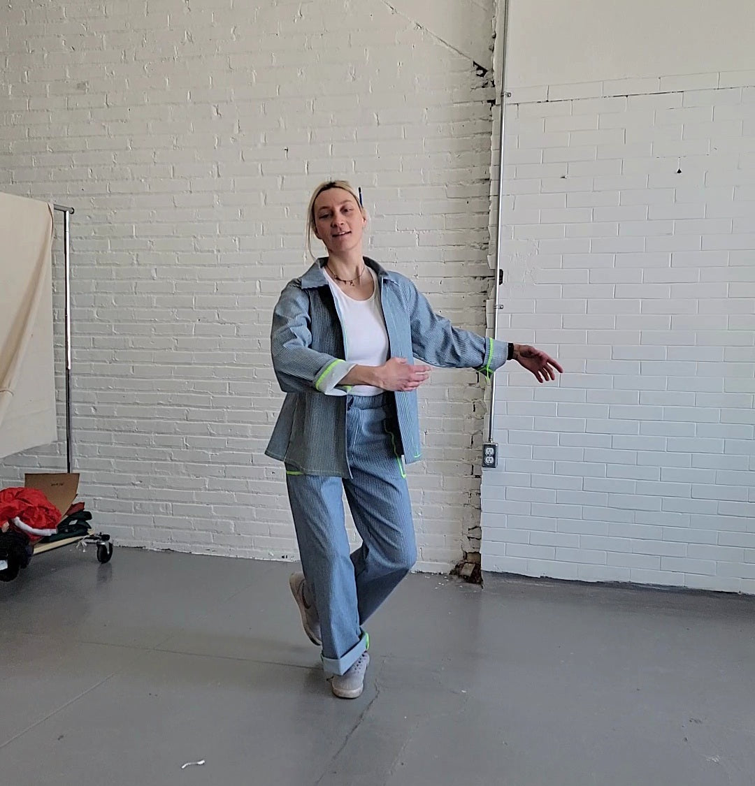 Work Jacket, Railroad Denim